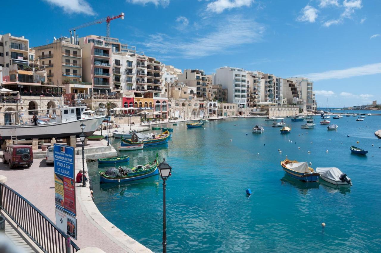 Splendid 2Br Apartment, Steps To St Georges Bay Saint Julian's Eksteriør billede